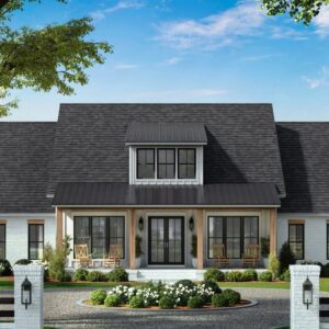 Farmhouse House Plan 430-366